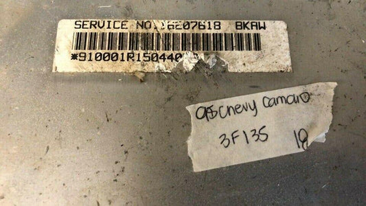 1995 Chevy Camaro pcm ecu ecm computer 16207618.
