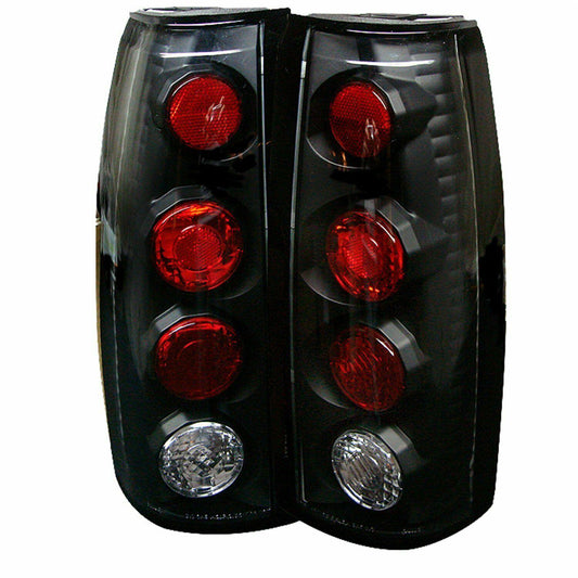 1988-1998 Chevy or GMC pickup euro style taillight set 111-CCK88-BK **NEW**.