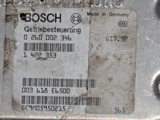 1994-1995 BMW 530 530i tcm transmission computer 0 260 002 346.