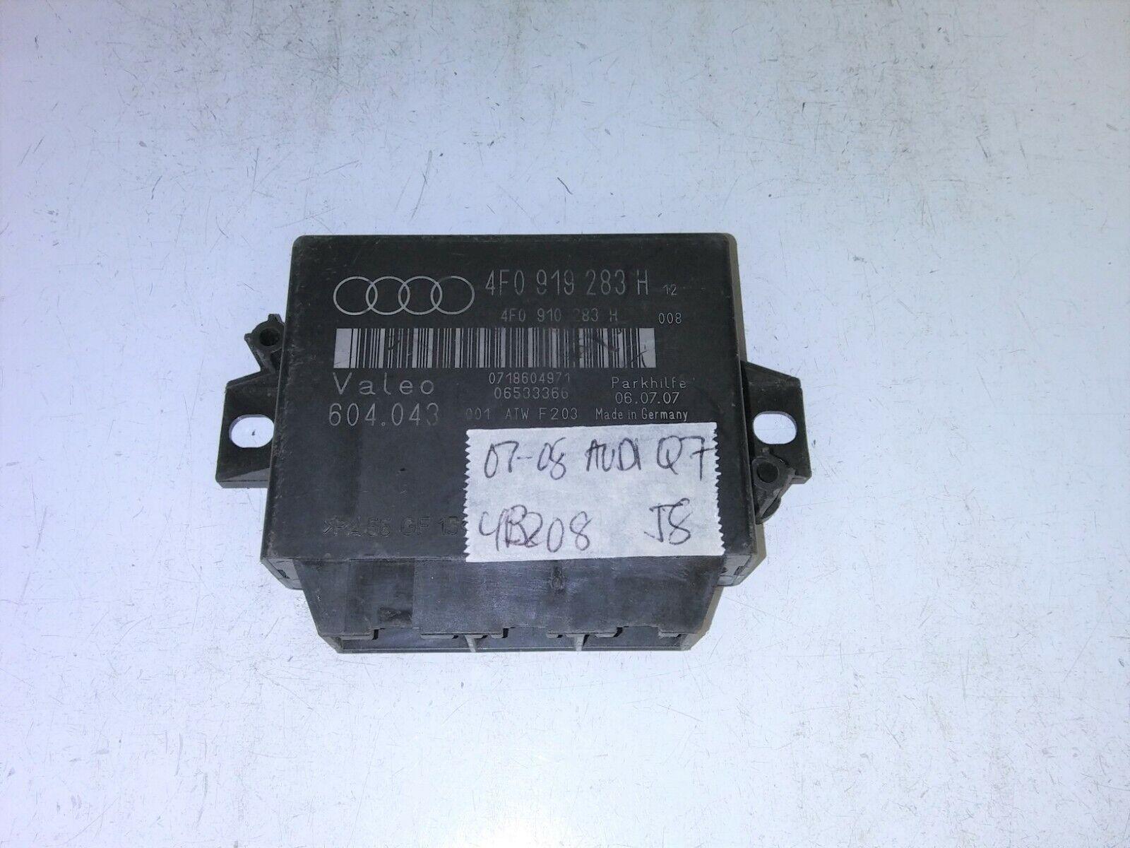 2007-2008 Audi Q7 park aid assist control module 4F0 919 283 H - Swan Auto