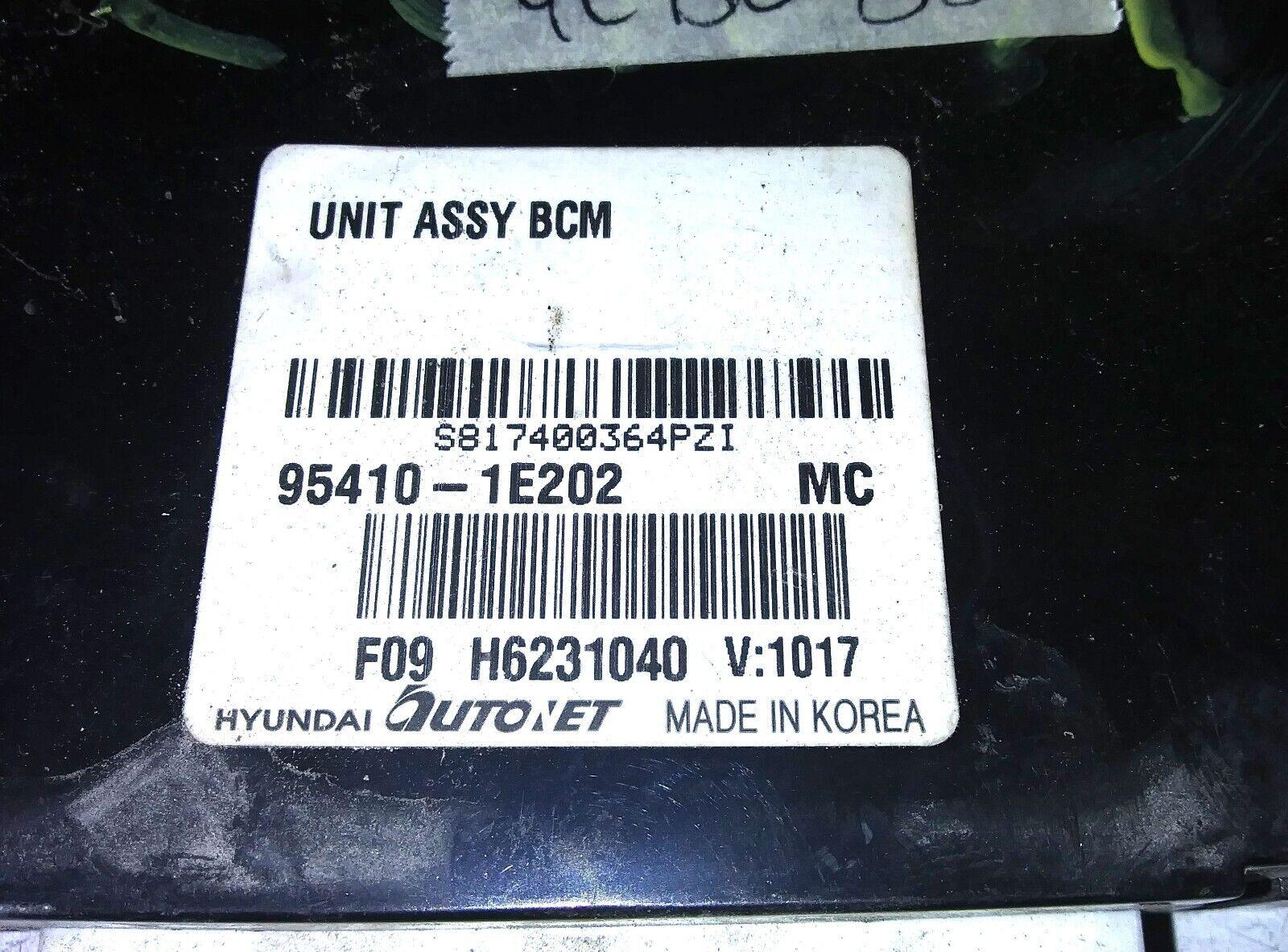 2009 Hyundai Accent bcm body control module 95410-1E202 - Swan Auto