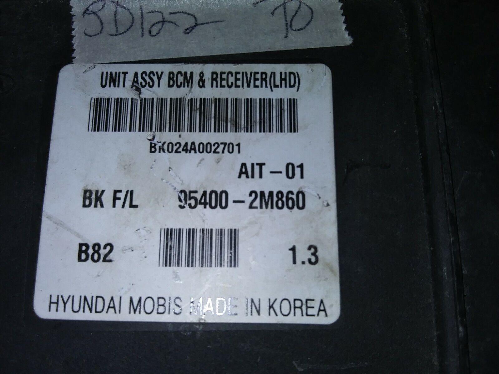 2013-2015 Hyundai Genesis bcm body control module 95400-2M860 - Swan Auto