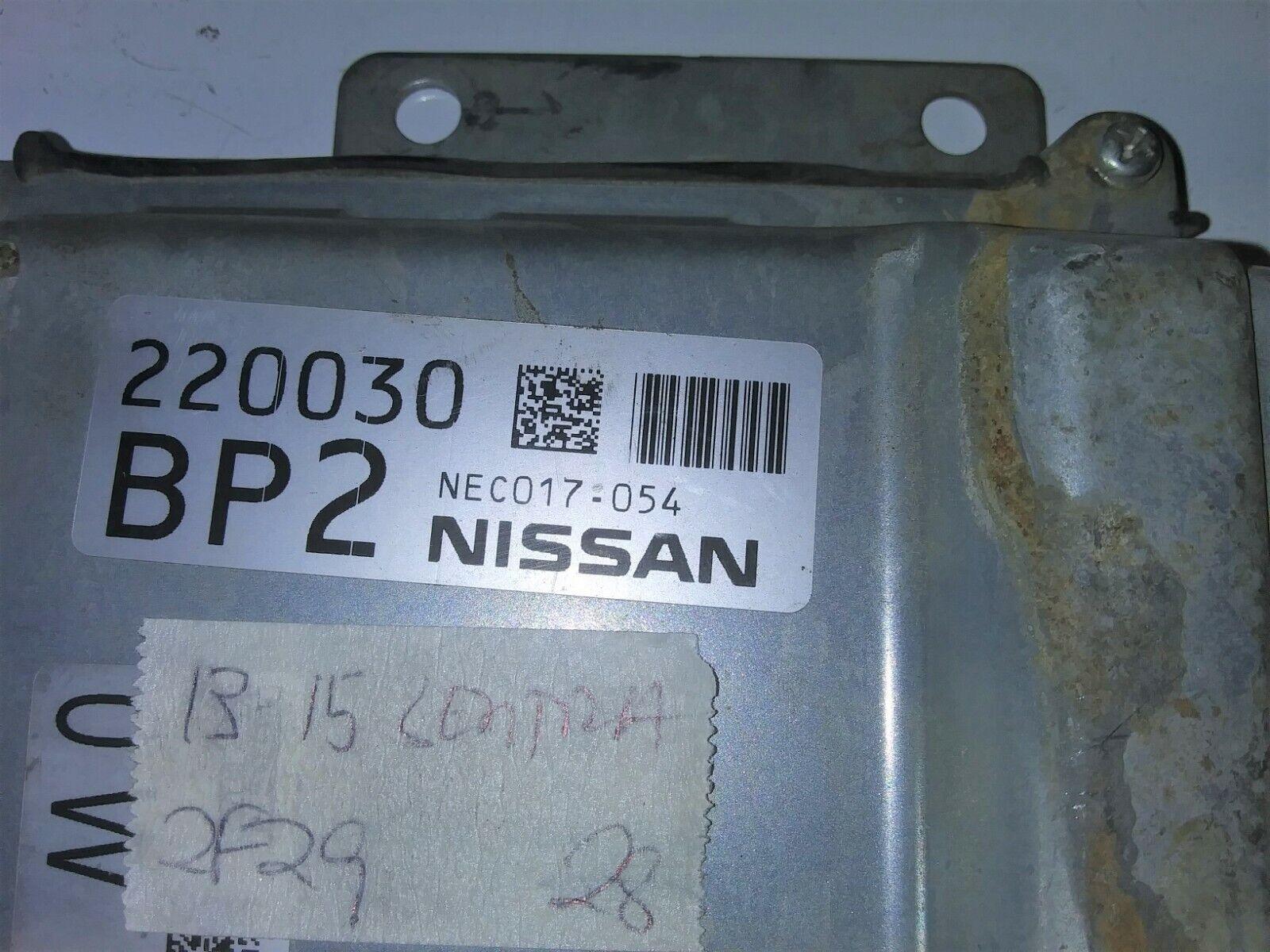 2013-2015 Nissan Sentra ecm ecu computer NEC017-054 - Swan Auto