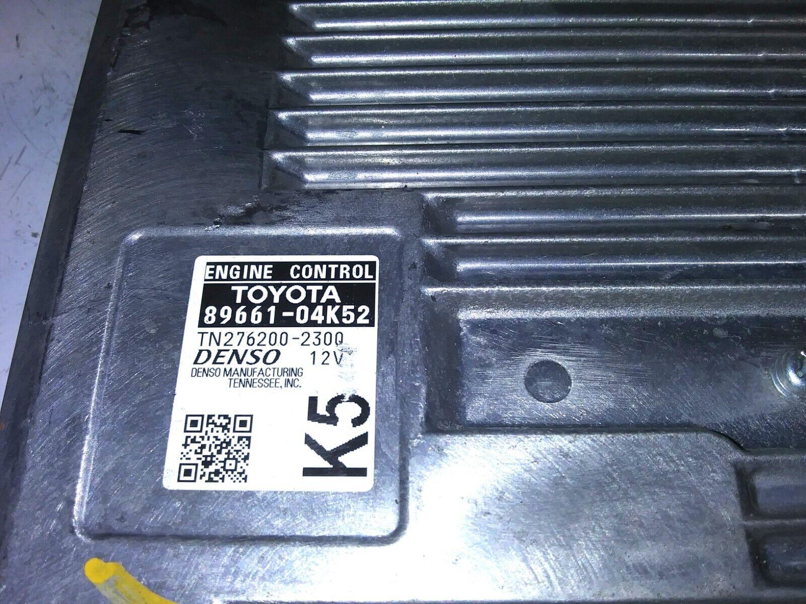 2017-2018 Toyota Tacoma ecu ecm computer 89661-04K52 - Swan Auto