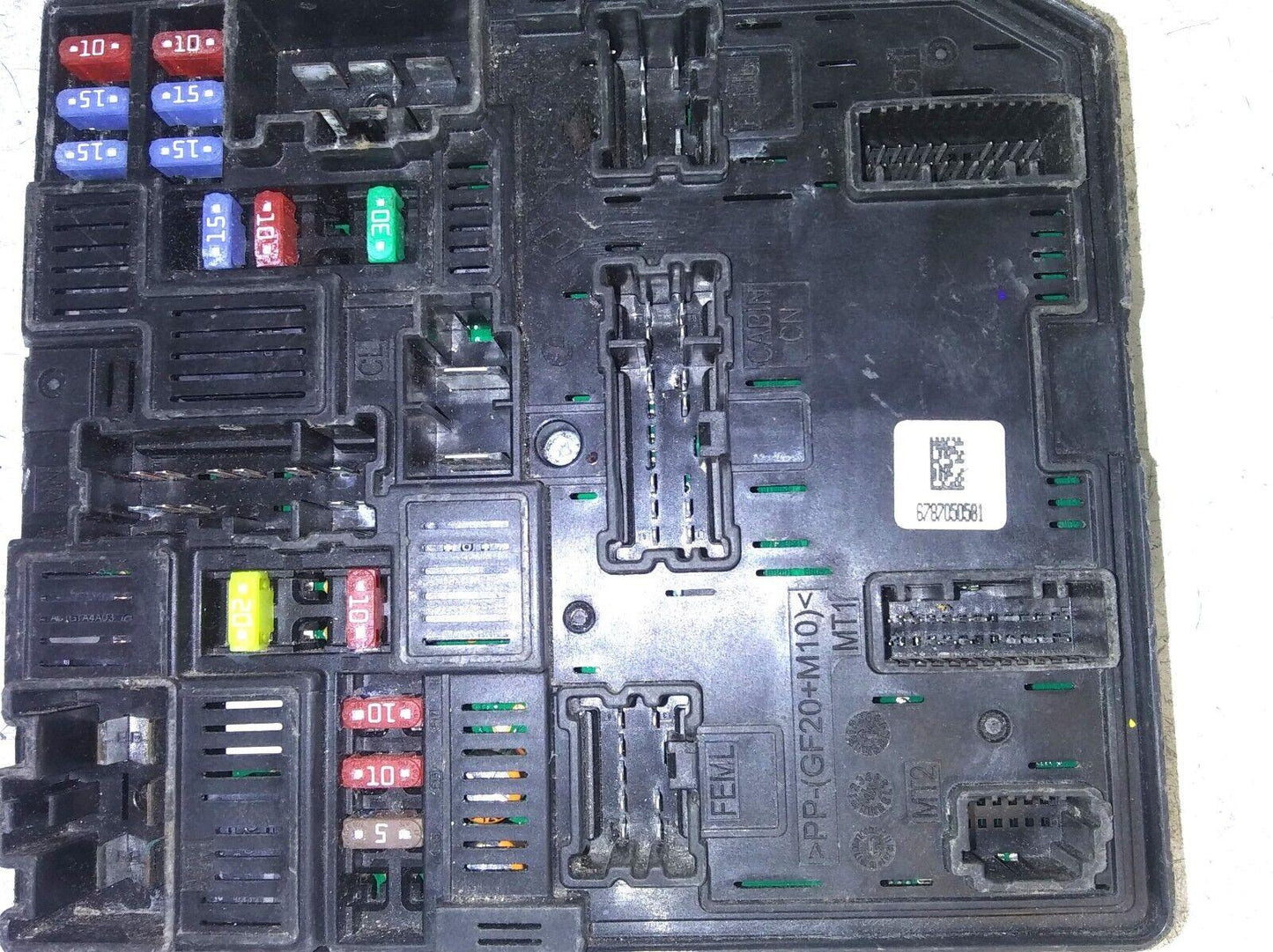 284B7 4BA0A fusebox control module computer 2014-2016 Nissan Rogue - Swan Auto