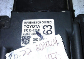 89535-12041 Toyota Corolla 2020-2022 tcm transmission computer - Swan Auto