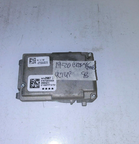2019-2020 Chevy GMC pickup front lane assist camera 84742987.