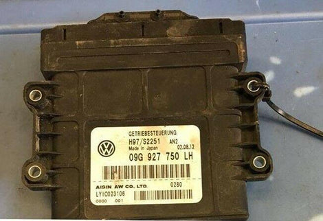 2012 VW Passat TCM transmission computer 09G 927 750 LH.