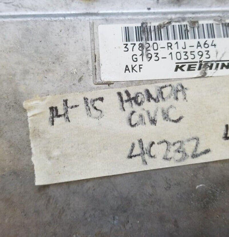2014-2015 Honda Civic ecm ecu computer 37820-R1J-A64.