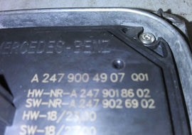 2019-2021 Mercedes B250 headlight range adjuster relay module A 247 900 49 07.