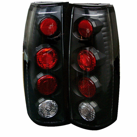 1988-1998 Chevy or GMC pickup euro style taillight set 111-CCK88-BK **NEW** - Swan Auto