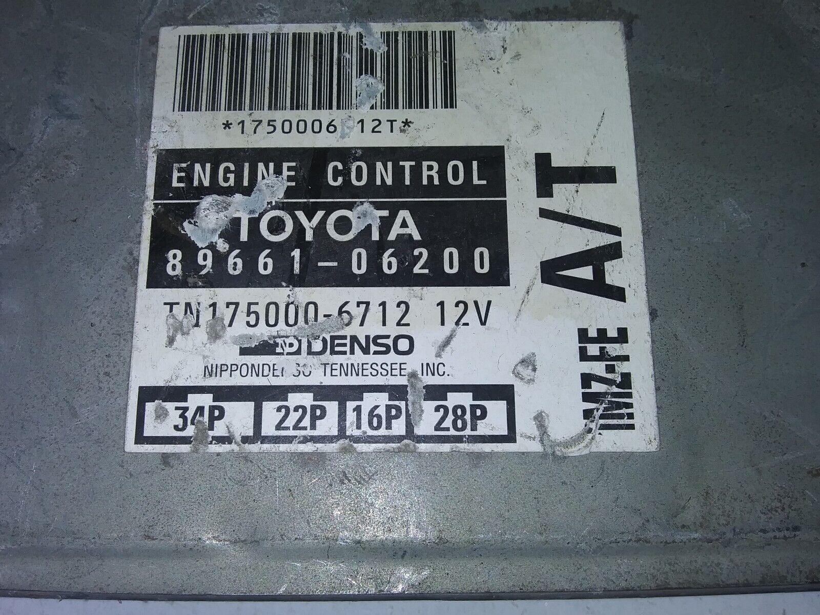89661-06200 ecu ecm computer 1995 Toyota Camry - Swan Auto