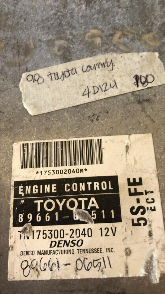 89661-06511 Toyota Camry 1998 ecu ecm computer - Swan Auto