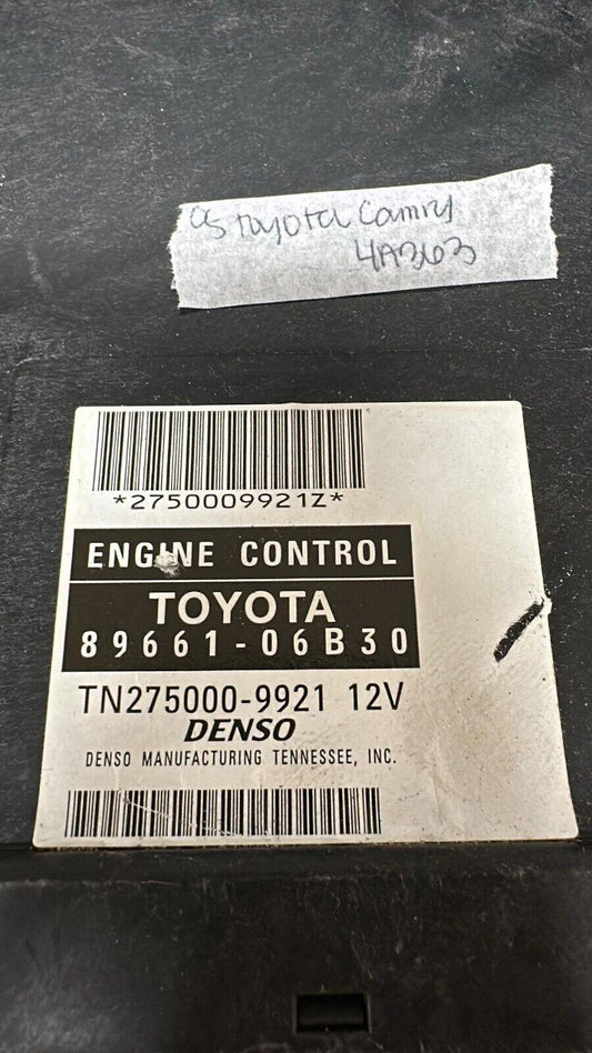 89661-06B30 Toyota Camry engine control module 2005 - Swan Auto