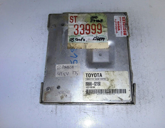 89666-02150 Toyota Corolla 2003 ecu ecm computer - Swan Auto