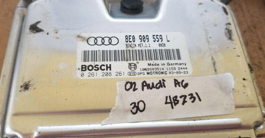 8E0 909 559 L Audi A4 or A6 2002 ecm ecu computer - Swan Auto