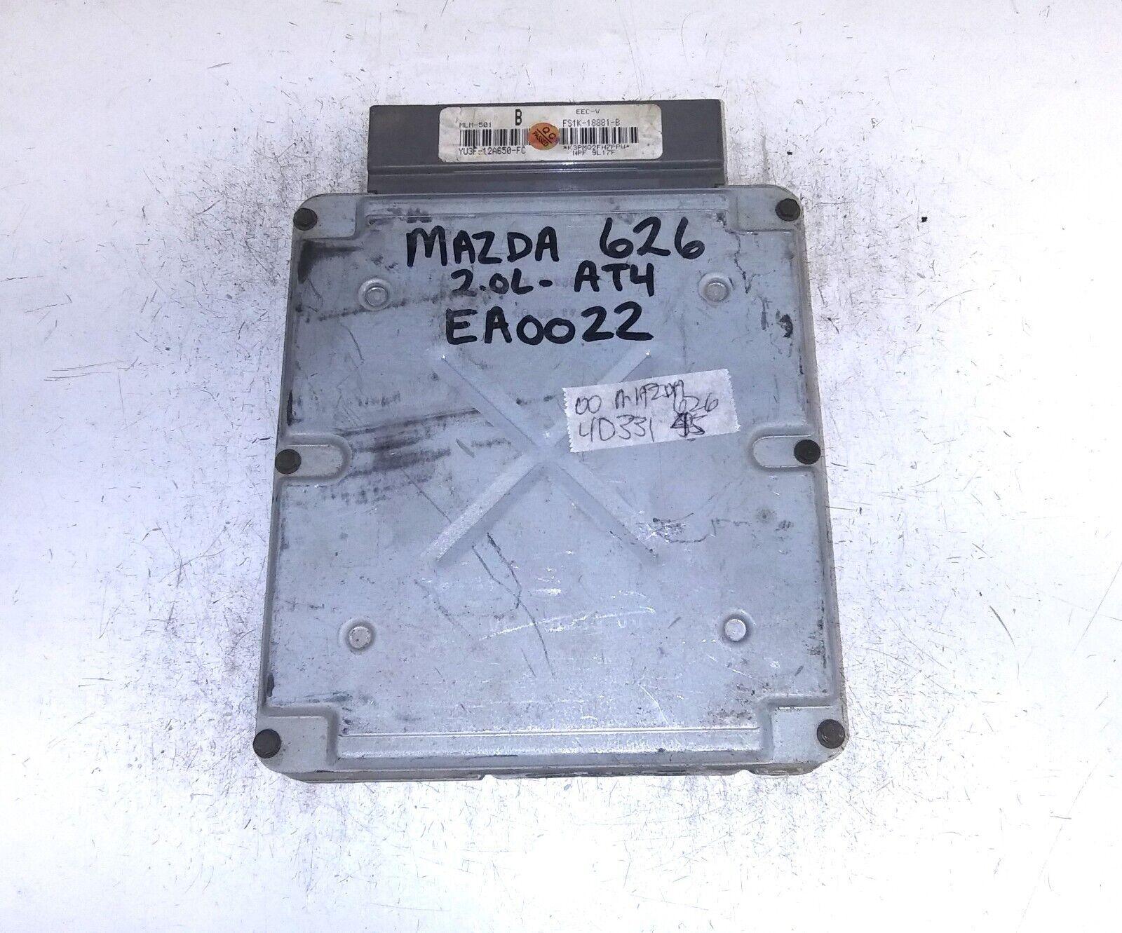 YU3F-12A650-FC ecm ecu computer 2000 Mazda 626 **tested** - Swan Auto